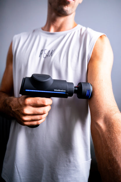 Pistola massaggiante Wellbeinn BE IN 02 | Con terapia del freddo e del caldo