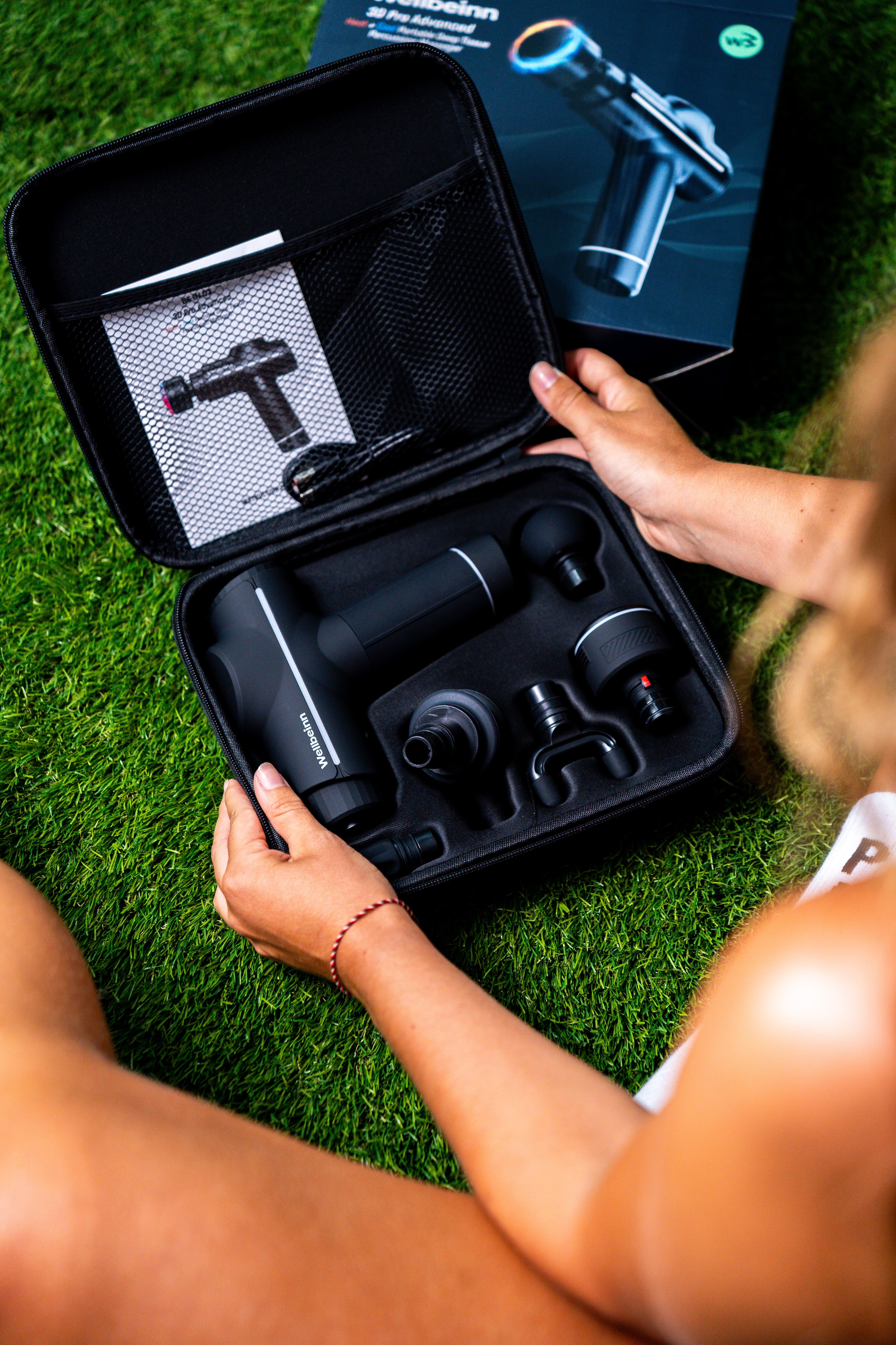 Pistola massaggiante Wellbeinn BE IN 02 | Con terapia del freddo e del caldo